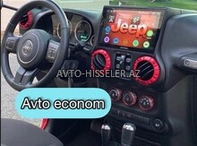 Jeep Wrangler android monitoru